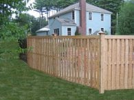 how to install wood fence